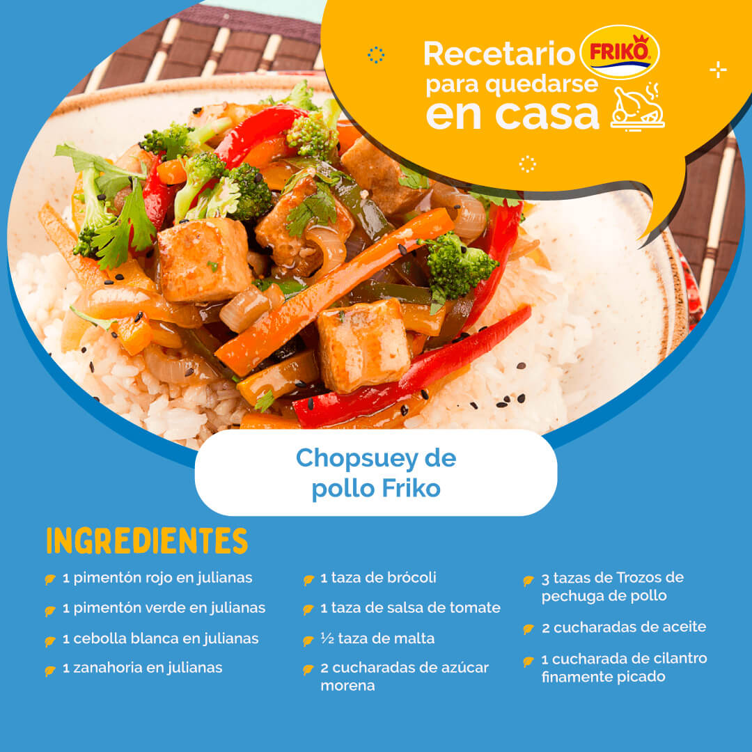 Chopsuey de pollo Friko